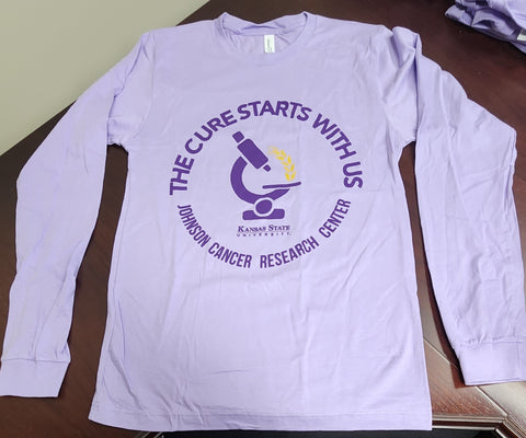 2023  Cure Starts With Us! Unisex Long Sleeve  -Lavendar